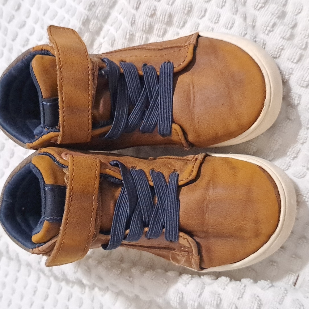 Toddler Boys Sneaker Boots Velcro